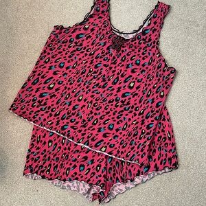 Animal print PJ set